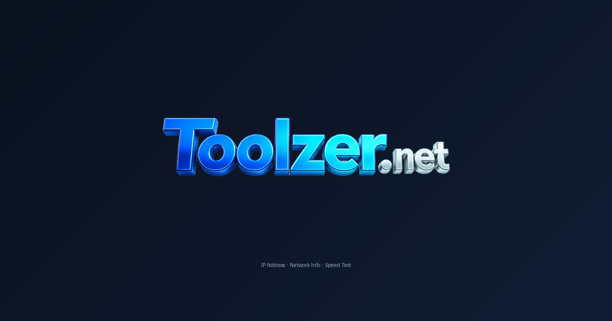 Facebook and LinkedIn share preview image for Free Online Tools — Toolzer